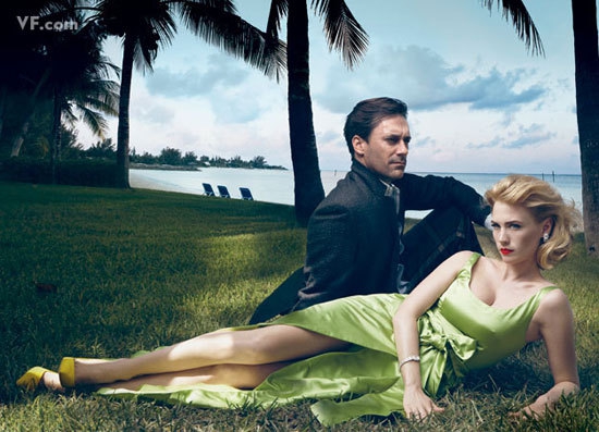 美剧《广告狂人》(Mad Man) 男主演乔·汉姆 (Jon Hamm) 登上《名利场》杂志 携手女主演洛杉矶忙宣传 美剧《广告狂人》(Mad Man) 男主演乔·汉姆 (Jon Hamm) 登上《名利场》杂志 携手女主演洛杉矶忙宣传